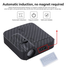 Load image into Gallery viewer, 2Pcs/4Pcs Car Door Projector LED Angel Wings Courtesy Shadow Lights Wireless Lamp Accessories Vehicle