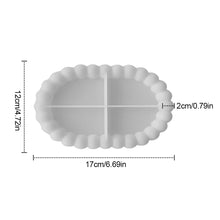 Load image into Gallery viewer, Bubble Storage Tray Silicone Mold DIY Resin Plaster Cement Gift Casting Mould Round Flower Cloud Heart Shape Coaster Home Decor