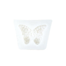 Load image into Gallery viewer, Butterfly Aromatherapy Gypsum Candle Rose Butterfly Chocolate Flip Sugar Cake Decoration Silicone Molds