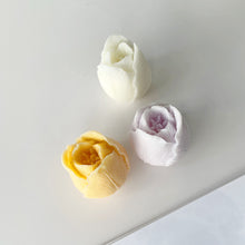 Load image into Gallery viewer, Tulip Candle Mold DIY Flower Expanded Fragrance Stone Handmade Soap Cake Decoration Baking Silicone Mold
