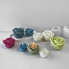 Load image into Gallery viewer, Flower Silicone Candle Mold 3D Peony Flower Soap Gypsum Resin Casting Mould DIY Chocolate Cake Baking Tool Wedding Gift