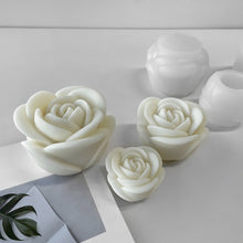 Load image into Gallery viewer, Flower Silicone Candle Mold 3D Peony Flower Soap Gypsum Resin Casting Mould DIY Chocolate Cake Baking Tool Wedding Gift