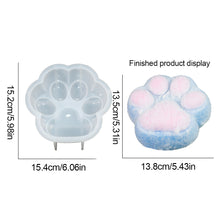 Load image into Gallery viewer, Cat Paw Silicone Mold Candle Mold Scented Diy Handmade Candle Material Resin Mold Candle Making Supplies