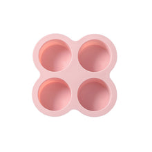 Load image into Gallery viewer, Air Fryer Egg Mold Round Shape Eggs Mold 4 Cavity Non-Stick Silicone Air Fryer Egg Pan Egg Steamer Cooking Mold Fried Egg Tool