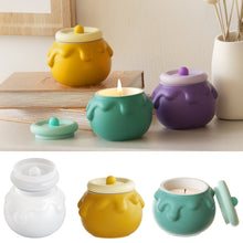 Load image into Gallery viewer, DIY Honey Jar Silicone Candle Mold Gypsum Cement Concrete Mold DIY Epoxy Resin Mold Handmade Jewelry Storage Box Home Decoration