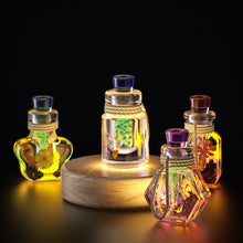 Load image into Gallery viewer, Wishing Bottle Clay Silicone Molds Handmade Quick Sand Bottles Epoxy Resin Mould Fragrance Necklace Keyring Keychain Gypsum Mold