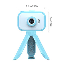 Load image into Gallery viewer, 1080P Kids Dual Lens Digital Camera 2.0 Inch IPS Screen 180° Rotatable Lens with Neck Strap Tripod Birthday Christmas Gift