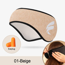 Load image into Gallery viewer, Sleep Mask Blackout For Relaxing Plush Blindfold Cotton Sleeping Blindfold For Men Women Anti-noise Earmuff