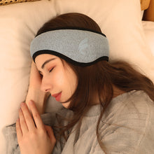 Load image into Gallery viewer, Sleep Mask Blackout For Relaxing Plush Blindfold Cotton Sleeping Blindfold For Men Women Anti-noise Earmuff