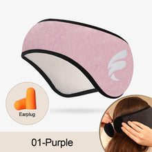 Load image into Gallery viewer, Sleep Mask Blackout For Relaxing Plush Blindfold Cotton Sleeping Blindfold For Men Women Anti-noise Earmuff