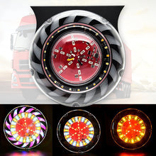 Load image into Gallery viewer, 24V Truck Tail Light Flashing LED Light Waterproof Strobe Dynamic Streaming Light Warning Lamp For Van SUV Automobiles