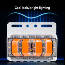 Load image into Gallery viewer, 24V Waterproof Truck LED Side Marker Indicator Lamp Clearance Light for Truck Trailer Off-Road Forward Tractor Bus Super Bright