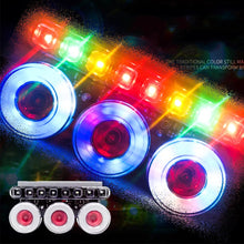 Load image into Gallery viewer, 12V-24V Flashing LED Light Waterproof Strobe Warning Lamp Seven Colors For ATV Trucks Vans SUV Auto Accessories
