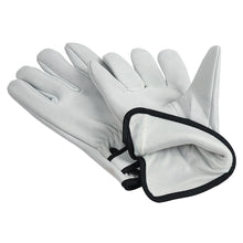Load image into Gallery viewer, Work Gloves Soft Sheepskin Leather Driver Hunting Driving Farm Garden Welding Security Protection Safety Mechanic Glove
