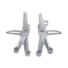 Load image into Gallery viewer, 2Pcs Aluminum Alloy Motorcycle Foot Pegs Rests Pegs Holders Motorbike Dirt Pit Bike For Suzuki Raider 150
