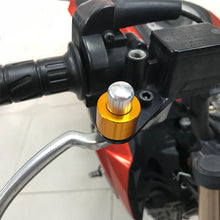 Load image into Gallery viewer, Motorcycle Handlebar Parking Brake Switch Brake Lever Lock Replacement Motor Accessories CNC Aluminum Button with 6mm Screw