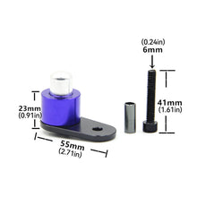 Load image into Gallery viewer, Motorcycle Handlebar Parking Brake Switch Brake Lever Lock Replacement Motor Accessories CNC Aluminum Button with 6mm Screw