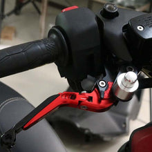 Load image into Gallery viewer, Motorcycle Handlebar Parking Brake Switch Brake Lever Lock Replacement Motor Accessories CNC Aluminum Button with 6mm Screw