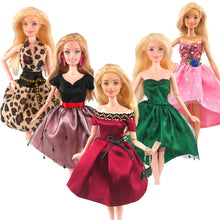 Load image into Gallery viewer, Doll Clothes Fashion Outfit Dress Compatible for 30cm Barbie Doll Accessories Christmas Birthday Toy for Girls