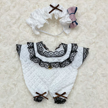 Load image into Gallery viewer, 20CM Cotton Doll Rompers Cartoon Plush Doll Replacement Outfit Princess Dress Playing House Accessories Mini Clothes