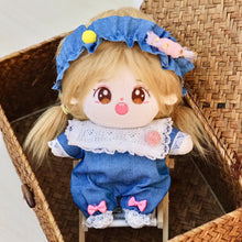 Load image into Gallery viewer, 20CM Cotton Doll Rompers Cartoon Plush Doll Replacement Outfit Princess Dress Playing House Accessories Mini Clothes