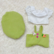 Load image into Gallery viewer, 20CM Cotton Doll Rompers Cartoon Plush Doll Replacement Outfit Princess Dress Playing House Accessories Mini Clothes
