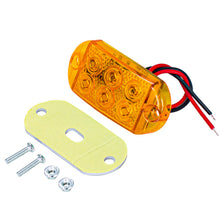 Load image into Gallery viewer, 6LED 12v-80V Truck Side Marker Lights External Lights Warning Tail Light Auto Trailer Truck Lorry Clearance Lamps