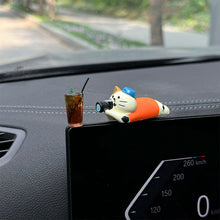 Load image into Gallery viewer, Cute Cat Car Dashboard Ornaments Gifts Car Center Console Decoration Auto Interior Accessories for Woman