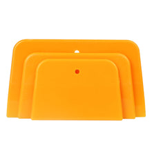 Load image into Gallery viewer, 3Pcs Car Film Install Window Squeegee Scraper Orange Vinyl Wrap Water Ice Wiper Auto Household Cleaning Tint Tool