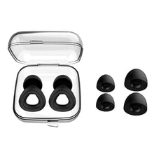Load image into Gallery viewer, Noise Reduction Sound Insulation Silicone Earplugs for Business Trips Travel Portable Sleep Washable Soundproof Earplugs