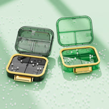 Load image into Gallery viewer, Portable Waterproof Sealed Medicine Box Pills Transparent Medicine Box Pill Tablet Storage Box Medicine Storage Box