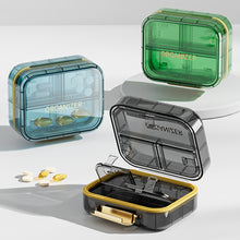 Load image into Gallery viewer, Portable Waterproof Sealed Medicine Box Pills Transparent Medicine Box Pill Tablet Storage Box Medicine Storage Box