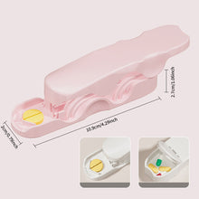 Load image into Gallery viewer, Creative Mini Cutter Splitters Portable Medicine Box Storage Box Pill Tablet Pill Cutter Divide Medicine Storage Box