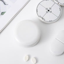 Load image into Gallery viewer, Portable Packaging Sealed Medicine Box Round Pill Case Plastic Weekly Tablet Candy Box Pill Container Pill Box