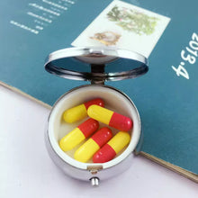 Load image into Gallery viewer, Multi Functional Creative Medicine Box Circular Ointment Box Pill Box Jewelry Box Foldable Portable Medicine Box