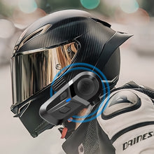 Load image into Gallery viewer, Motorcycle Helmet Headset Wireless Hands-free Call Phone Earphone Music Player Bluetooth 5.3 Waterproof for Motor Helmet Motorcycle Riding