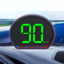 Load image into Gallery viewer, Car GPS Speedometer HUD Head Display Digital Speed Meter with KMH MPH Dispaly for Truck Motorcycle Plug and Play Auto Part Accessories