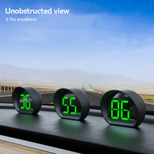 Load image into Gallery viewer, Car GPS Speedometer HUD Head Display Digital Speed Meter with KMH MPH Dispaly for Truck Motorcycle Plug and Play Auto Part Accessories