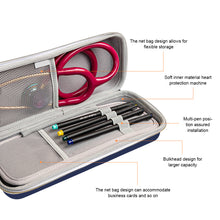 Load image into Gallery viewer, Portable Empty Non-woven Emergency Bag Multifunctional Stethoscope EVA Storage Bag Home Square Hard Shell Medical Storage Box