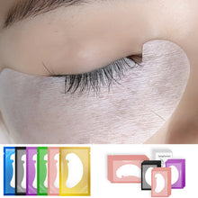 Load image into Gallery viewer, 50/100pairs Eye Patches Eyelash Extension Under Eyelashes Fake Lashes Stickers Lash Extension Patches for Building Eyelid