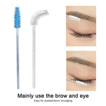 Load image into Gallery viewer, 50pcs Disposable Eyelash Brushes Extension Crystal Eyebrow Brush Mascara Wand Eye Lashes Cosmetic Tool Set Makeup Beauty