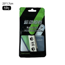 Load image into Gallery viewer, 1PC 25*1.7CM Badminton Racket Head Sticker With Bulldog Print Frame Anti-Scratch Wear Protective Tape For Tennis Racket