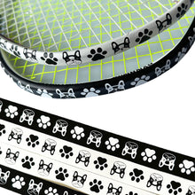 Load image into Gallery viewer, 1PC 25*1.7CM Badminton Racket Head Sticker With Bulldog Print Frame Anti-Scratch Wear Protective Tape For Tennis Racket