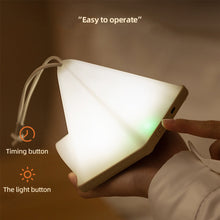 Load image into Gallery viewer, Portable Camping Tent Night Light 6 Lighting Modes Multi-Functional Indoor Warm Light Table Lamp Atmosphere Light With Timing Function