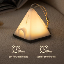 Load image into Gallery viewer, Portable Camping Tent Night Light 6 Lighting Modes Multi-Functional Indoor Warm Light Table Lamp Atmosphere Light With Timing Function