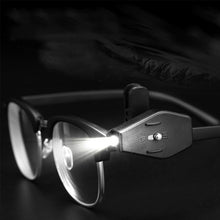 Load image into Gallery viewer, 1PC Mini LED Flashlight Angle Adjustable With Clip Glasses Leg Hat Wind Rope Available Outdoor Camping Hiking Fishing Nightlight