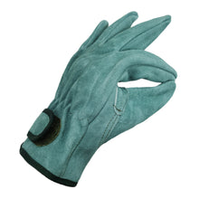 Load image into Gallery viewer, 1 Pair Cowhide Protective Gloves Outdoor Wear Resistant Heat Insulation Stab-Proof Protective Gloves For Welding Grinding Horticultural Picking Construction Handling