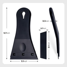 Load image into Gallery viewer, Car Windshield Squeegee Window Tint Tool Windows Glass Film for Installation Scraper Water Wiper with Insert Rubber Blade