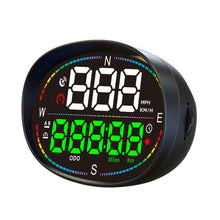 Load image into Gallery viewer, Car HUD Head Up Display Car Digital GPS Speedometer Gauges Compass Speed Meter Atmosphere Light Overspeed Alarm With Atmosphere Light Pickup Trucks