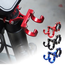 Load image into Gallery viewer, Electric Scooter Double Metal Hooks Simple Bike Shelf Tube Storage Hanger Buckle Hooks Hooks Ebikes Portable Helmet Rack